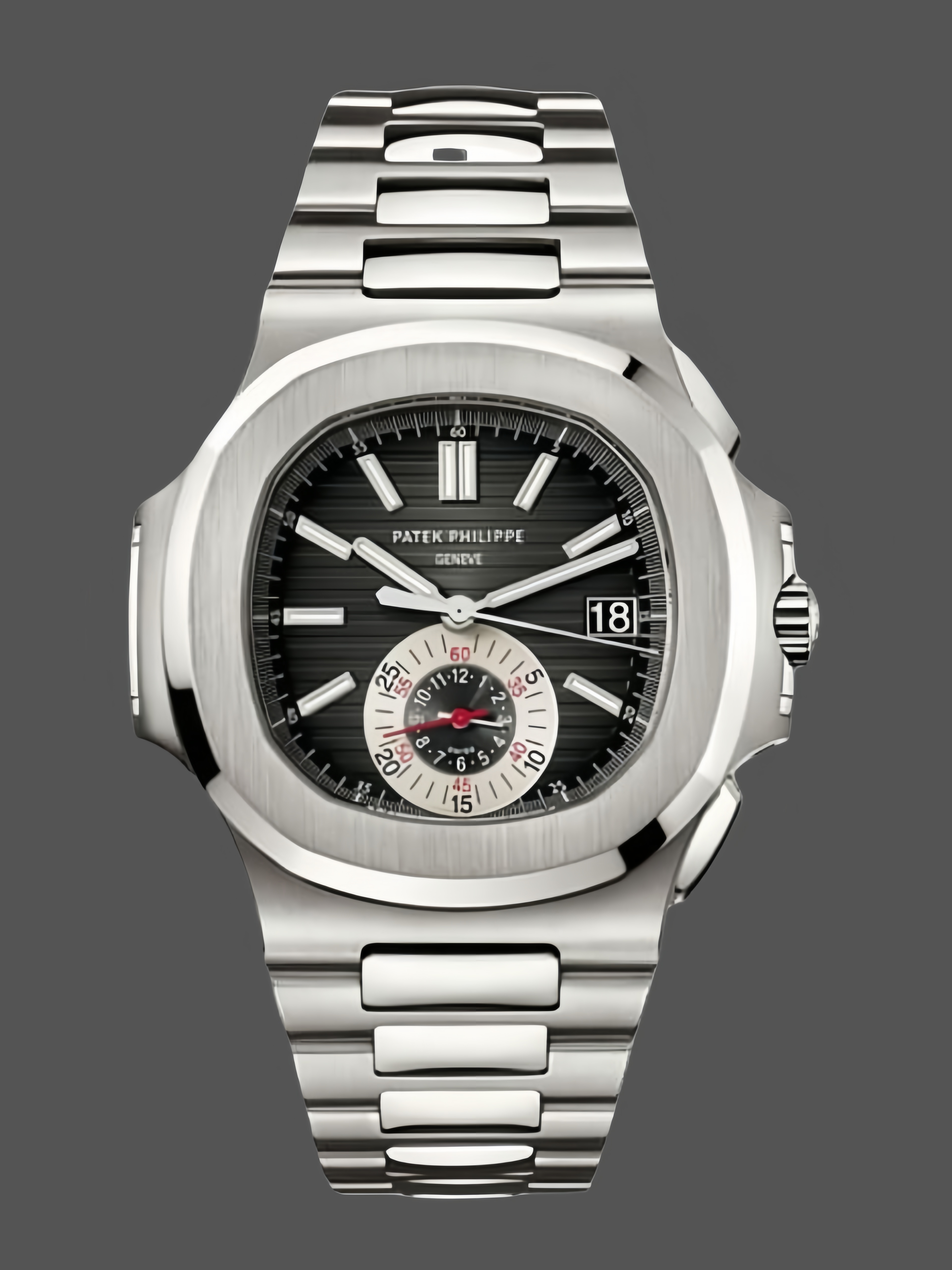 Patek Philippe Nautilus Chronograph Stainless Steel Black Dial 5980 1A 014 - QualitySwissReplica