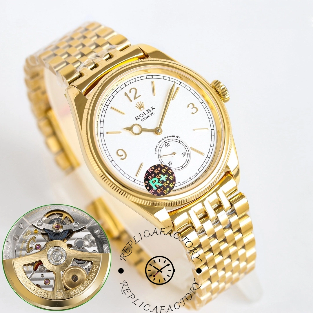1:1 Clone Rolex 1908 M52508 0008 White Dial Settimo - QualitySwissReplica