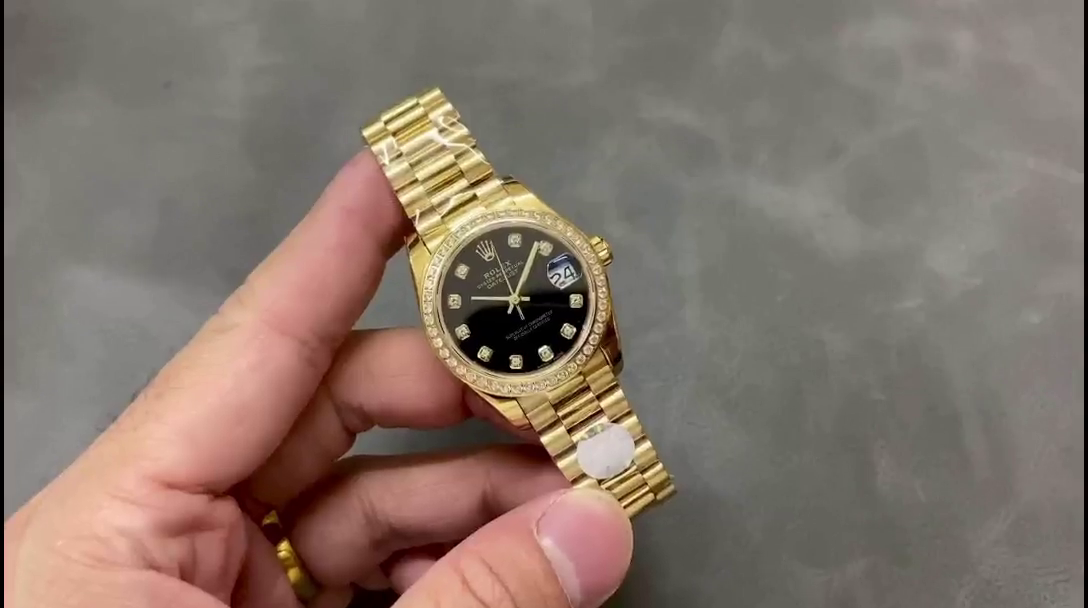 Rolex Datejust 179138 Black diamond Dial 26MM Lady Replica Watch - QualitySwissReplica