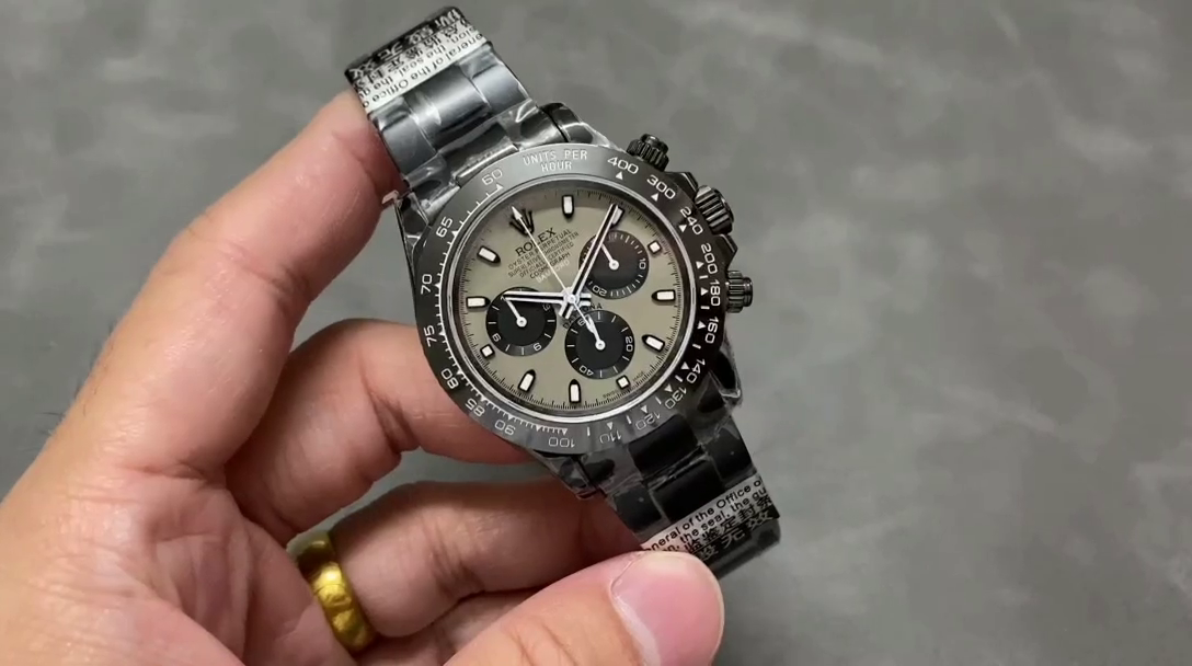 Rolex Daytona Blaken PVD Limited Edition Grey Dial 40MM Men's Watch - QualitySwissReplica