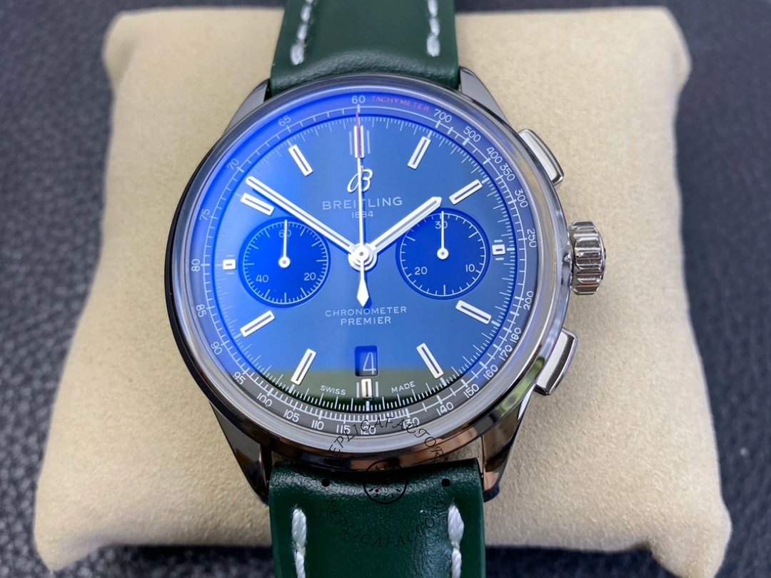 Breitling Premier B01 Chronograph AB0118221L1P2 Men's Sport Replica Watch - QualitySwissReplica