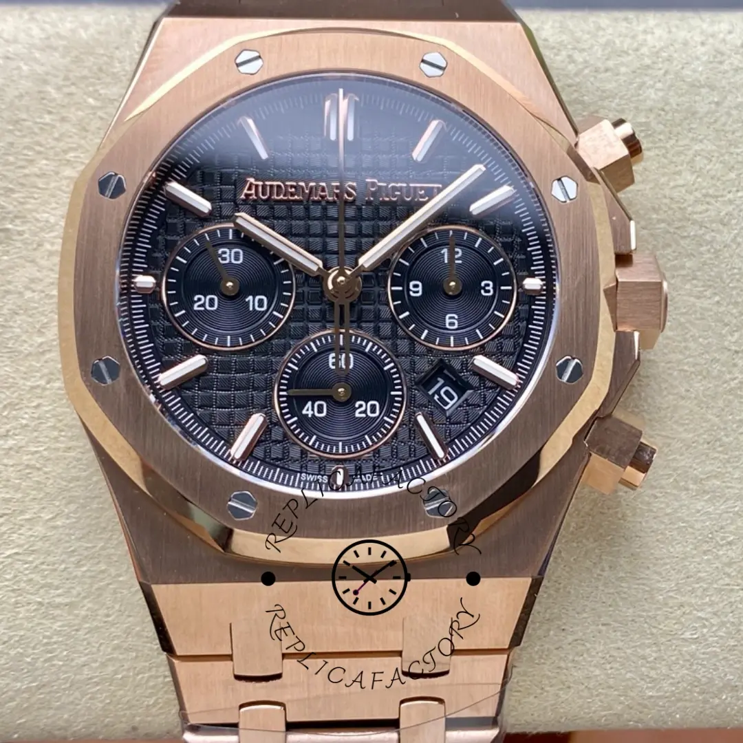 1:1 Clone AP 26240OR.OO.1320OR.02 Royal Oak 41 50th Anniversary Black Dial - QualitySwissReplica