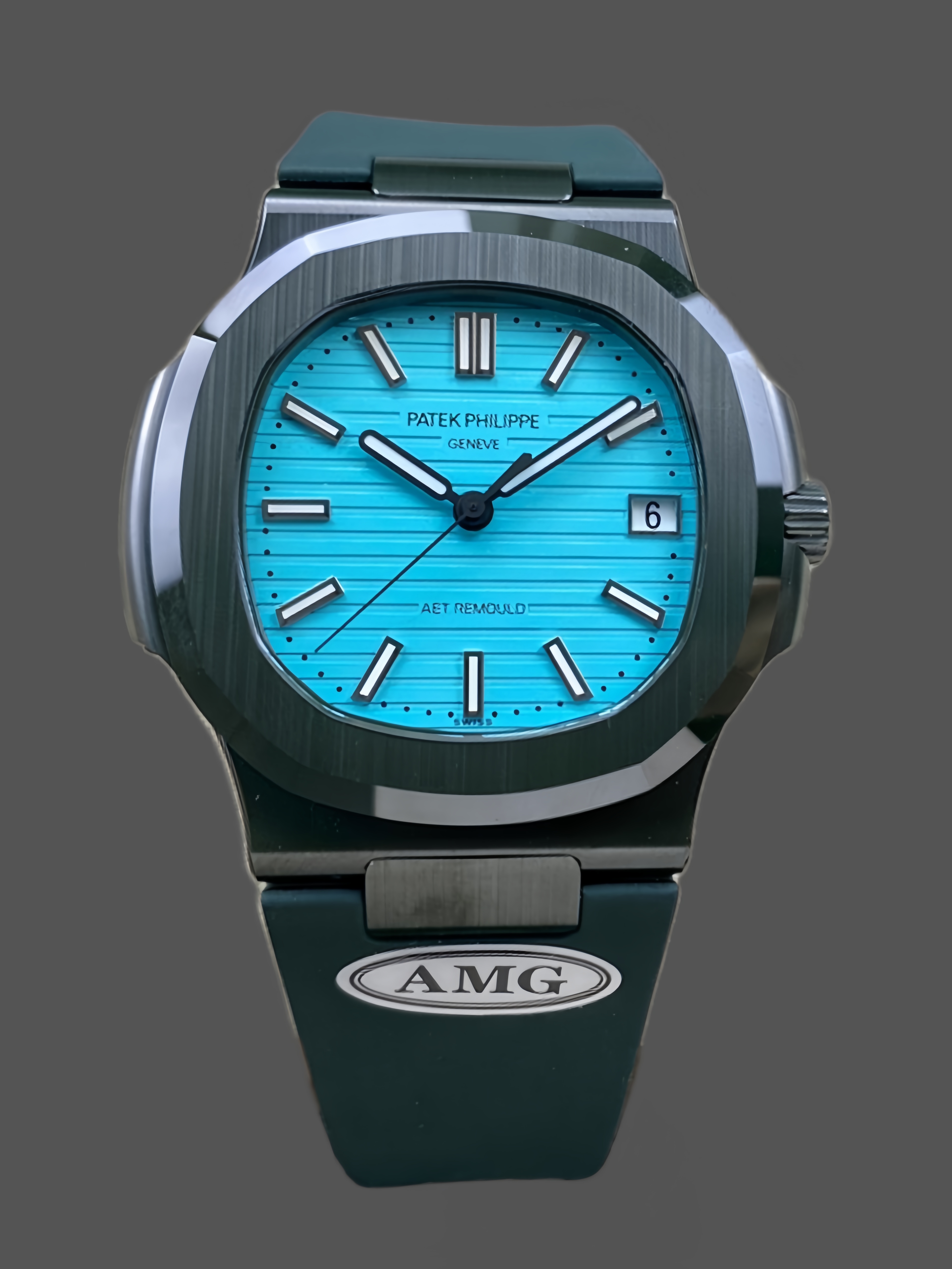 Patek Philippe Nautilus Blue Dial 5711 40MM Watch - QualitySwissReplica