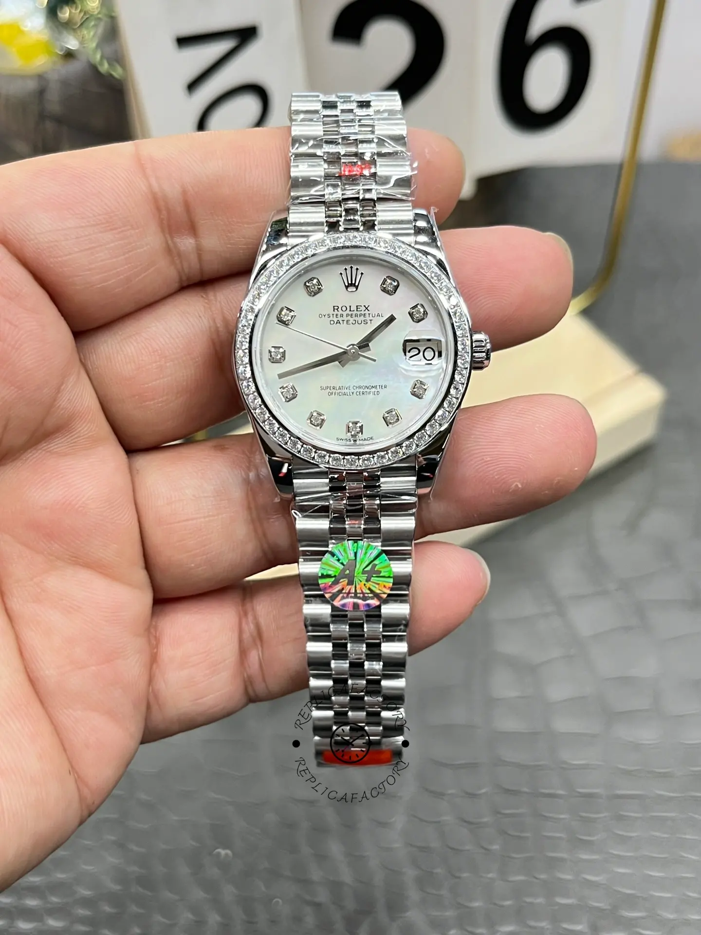 Rolex Datejust 31mm MOP Dial 278384RBR-0008 1:1 Clone Automatic Watch - QualitySwissReplica
