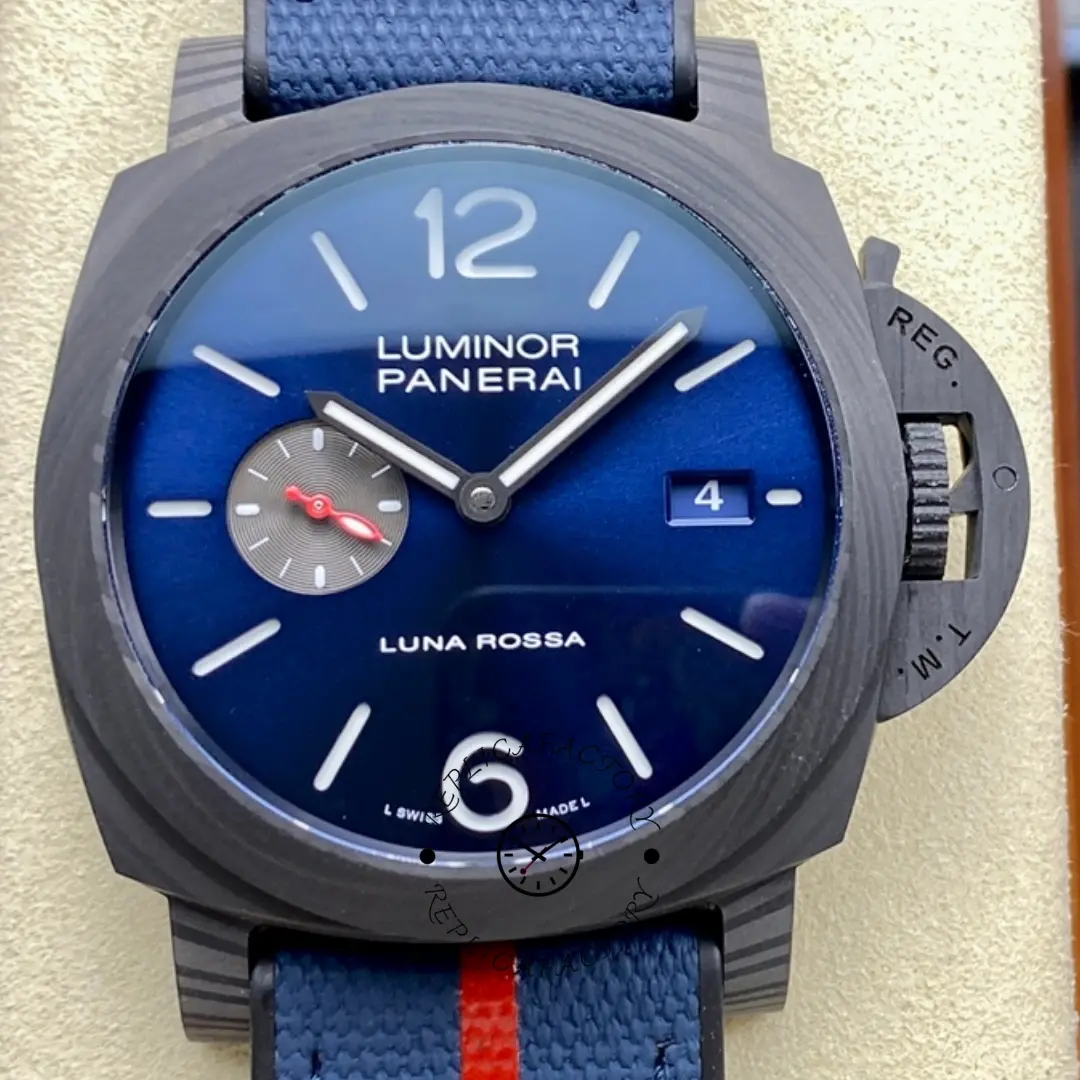 Panerai PAM01529 Luminor Marina Carbotech Luna Rossa 1:1 Clone Blue Dial 44mm - QualitySwissReplica