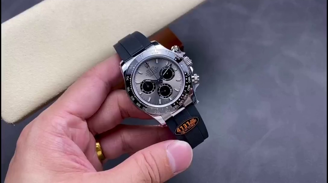 Rolex Daytona 116519 White Gold Grey Dial 40mm Mens Replica Watch - QualitySwissReplica