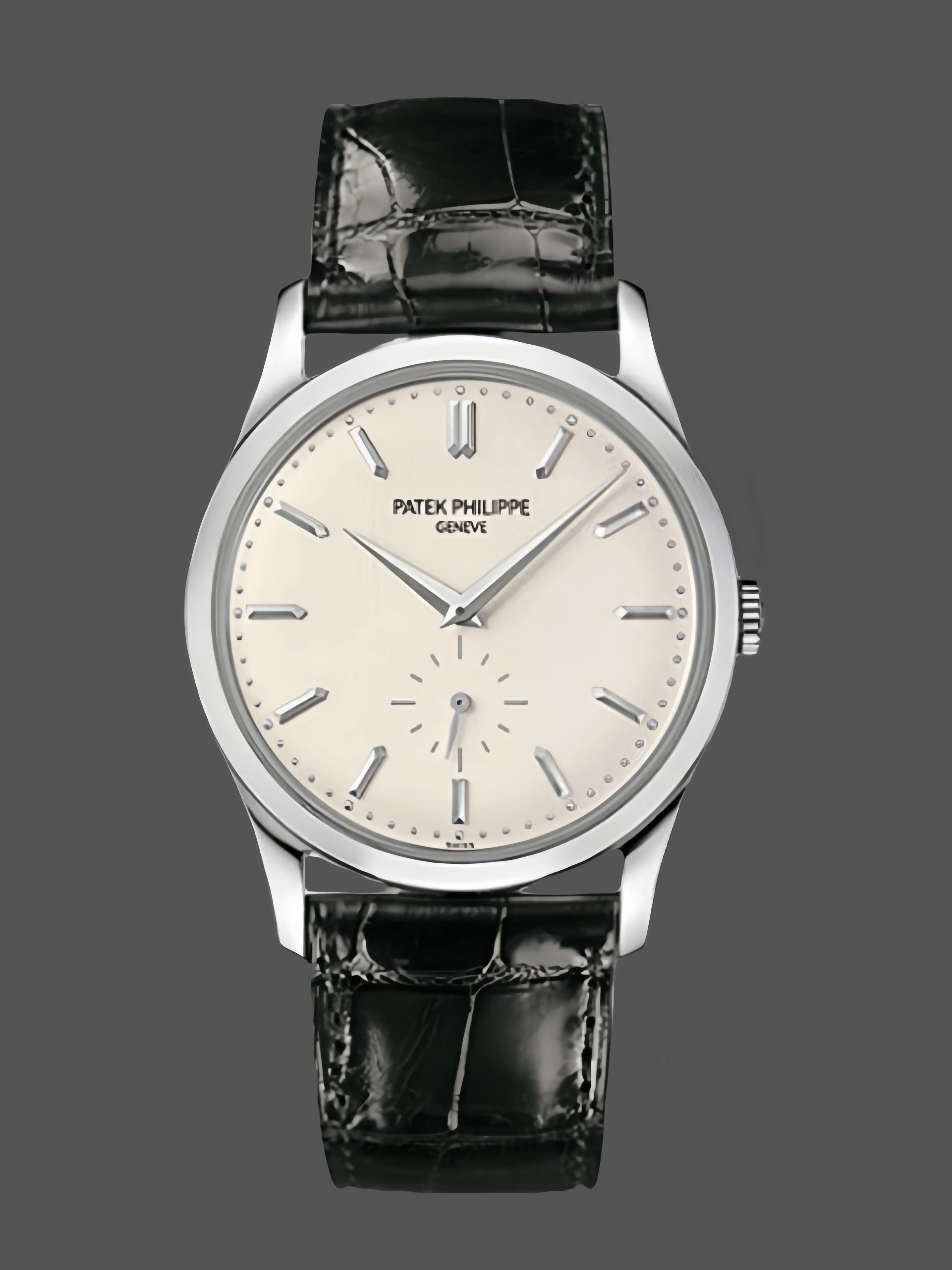 Patek Philippe Calatrava Silver Dial 18 kt White Gold 5196G 001 - QualitySwissReplica
