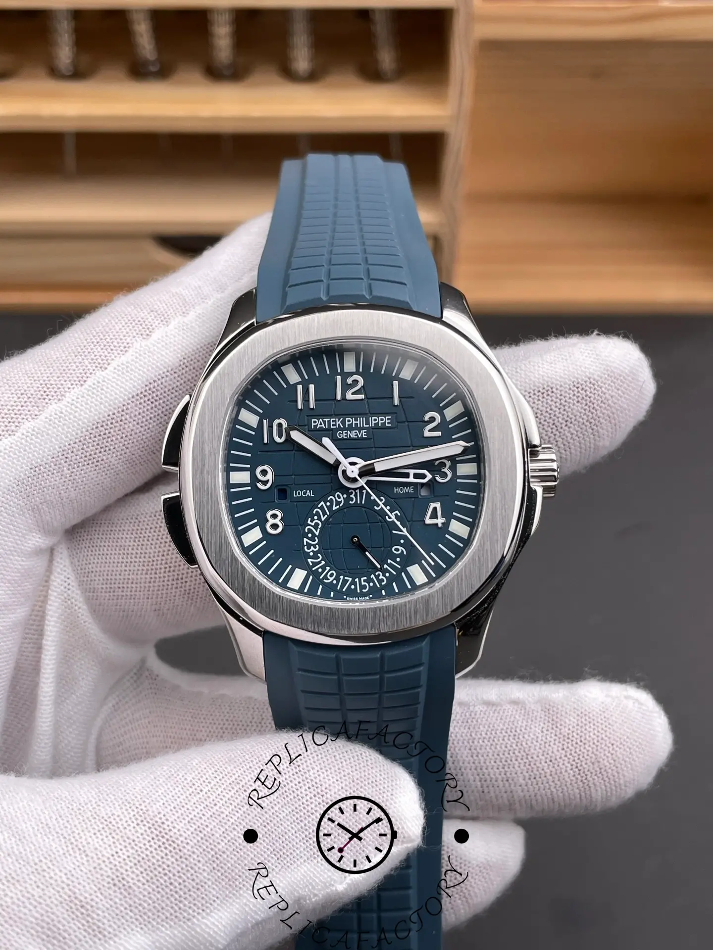 1:1 Clone Patek Philippe Aquanaut 5164G 001 White Gold - QualitySwissReplica
