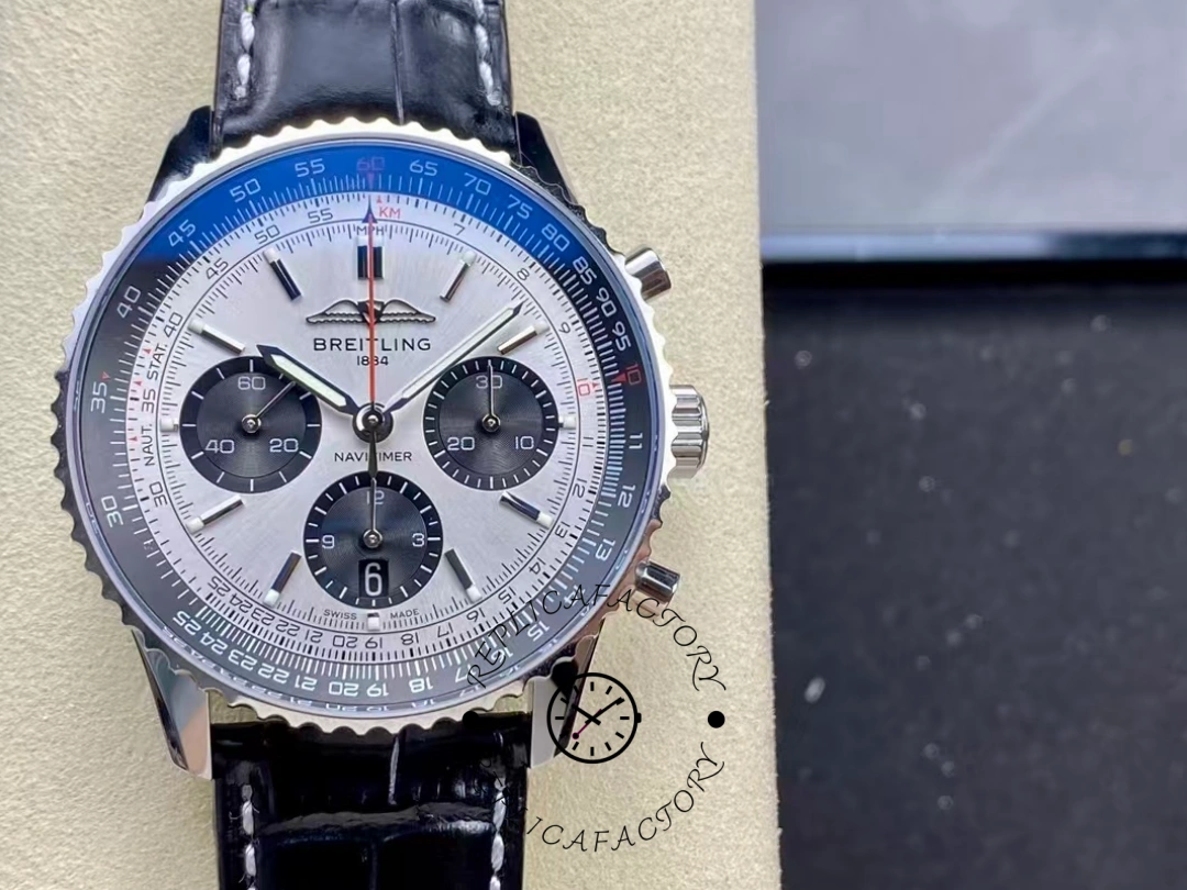 Breitling Navitimer B01 Chronograph AB0138241G1P1 43mm Replica - QualitySwissReplica