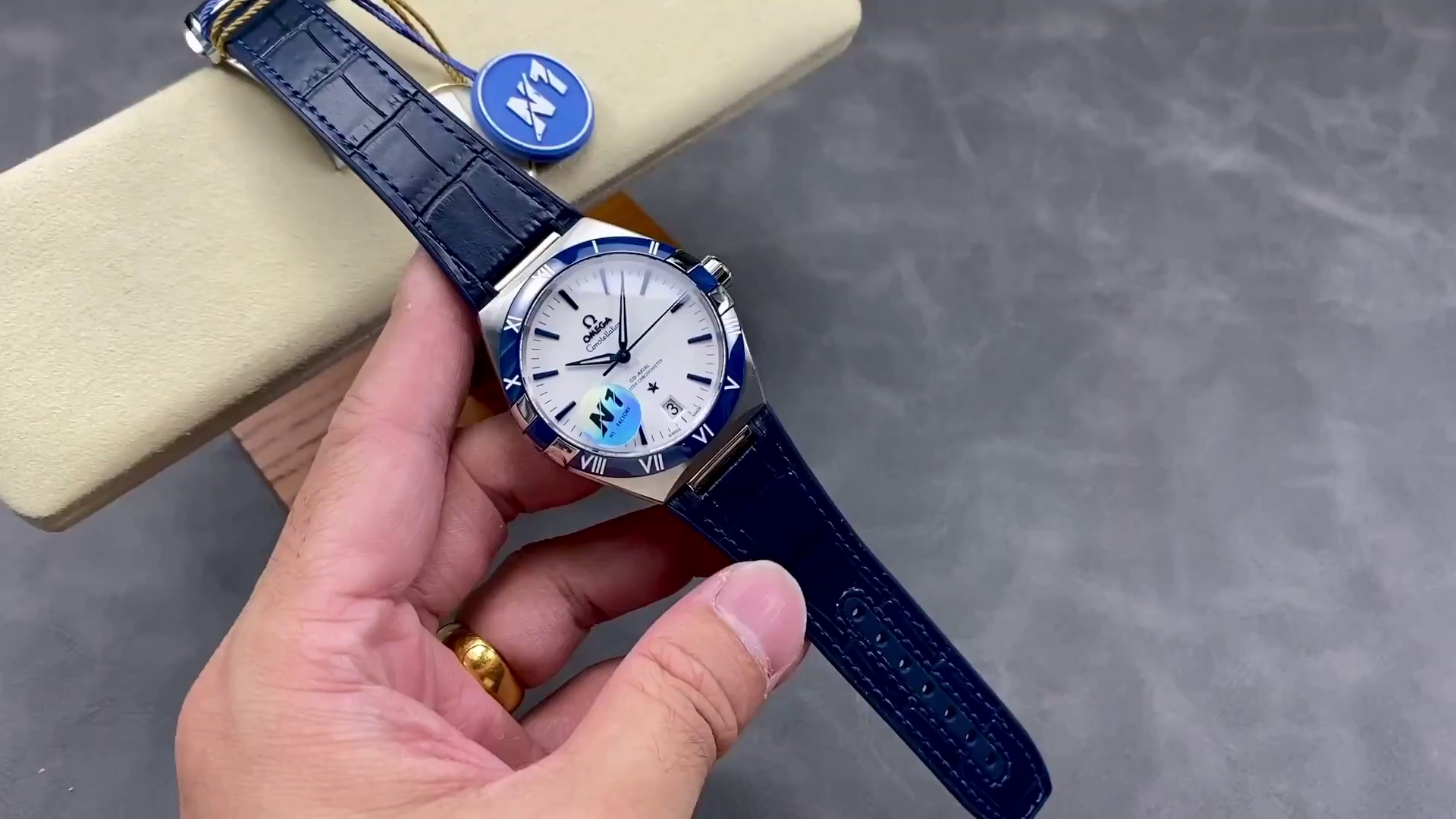 Omega Constellation Automatic White Dial 131.30.41.21.04.001 Clone - QualitySwissReplica