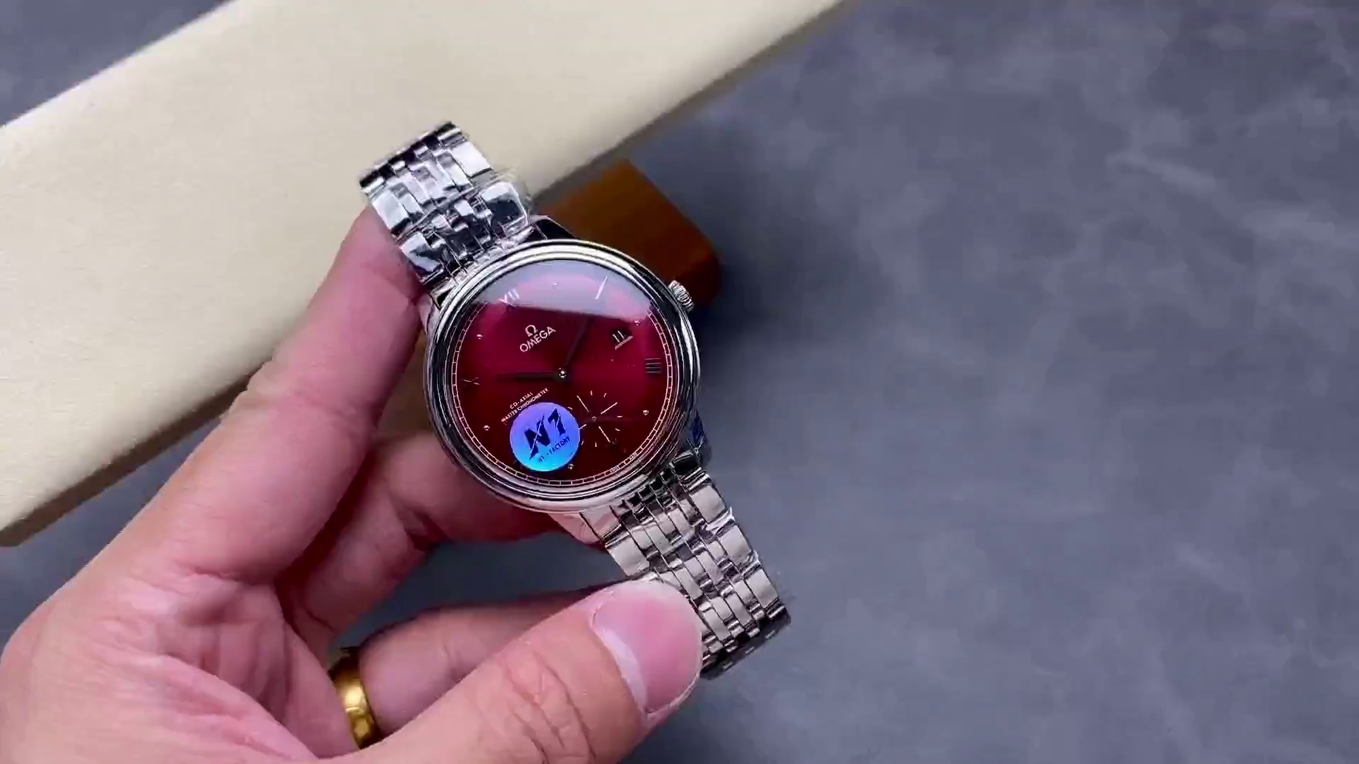 Omega De Ville Prestige Clone 434.10.41.20.11.001 41mm Stainless Steel - QualitySwissReplica