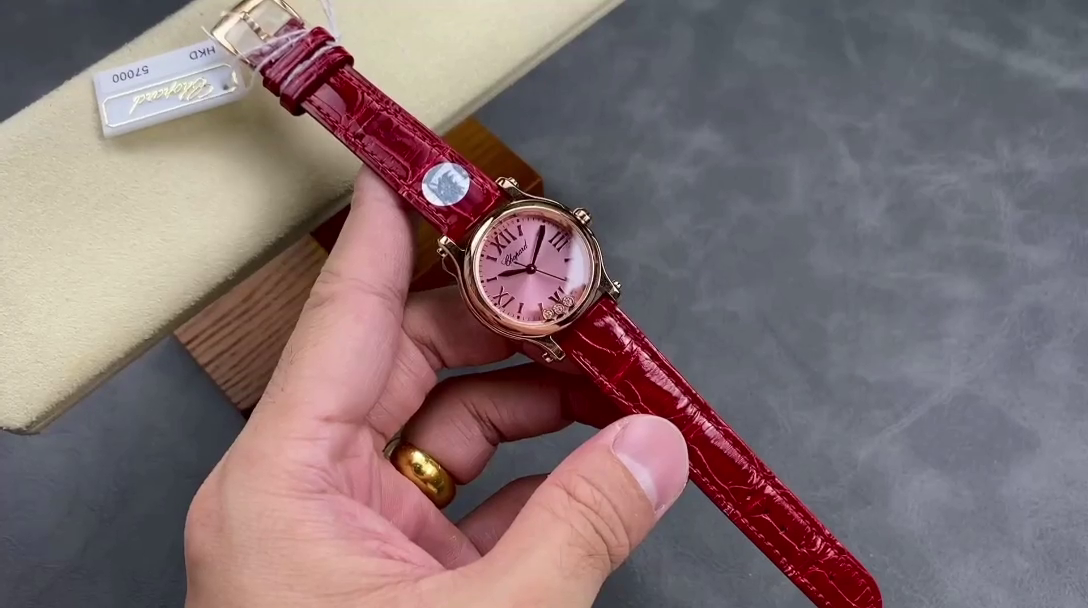 Chopard Happy Sport Automatic 278590-3001 Pink - QualitySwissReplica
