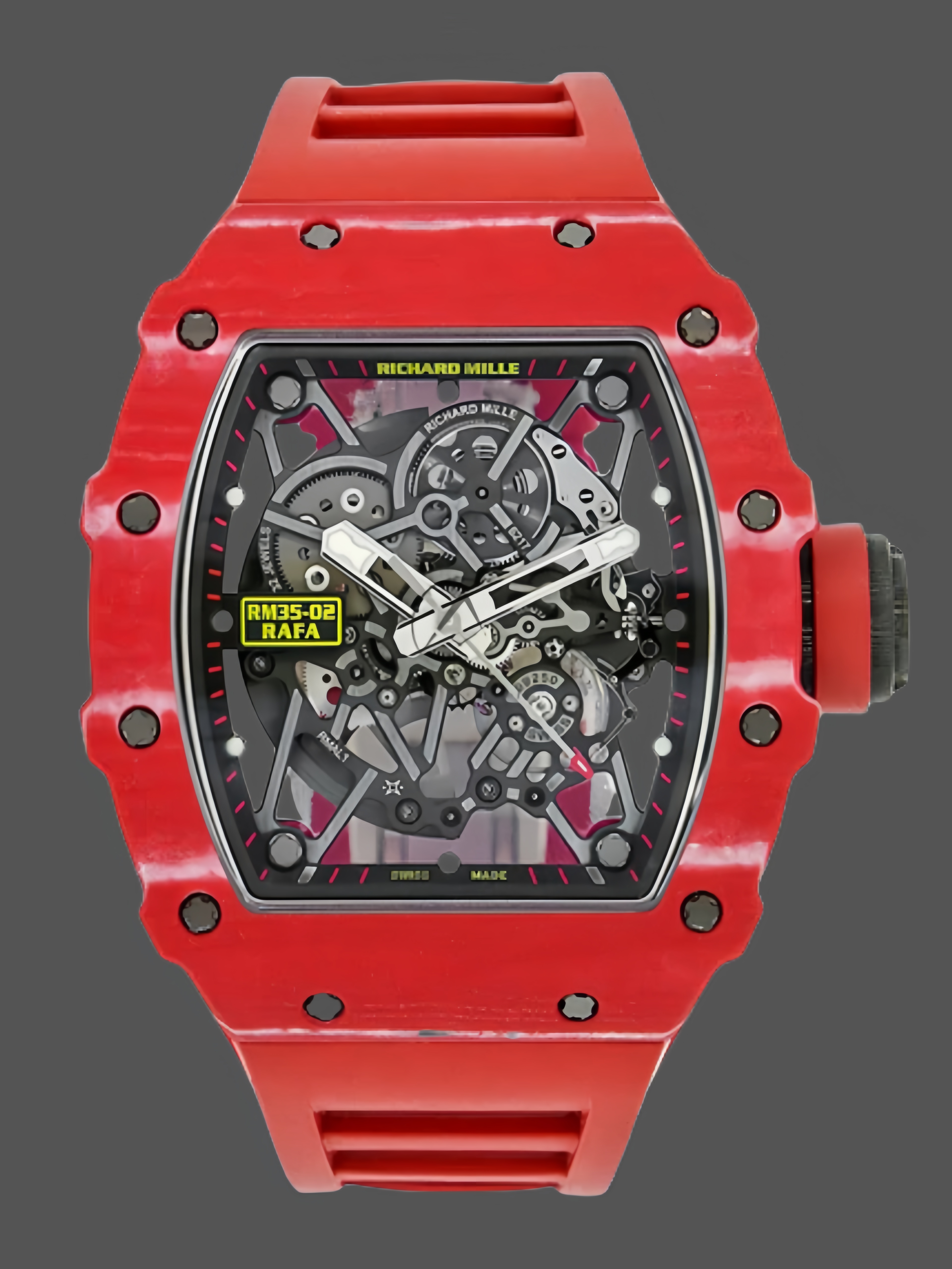 Richard Mille RM 35-02 Automatic Rafael Nadal Red Case ZF - QualitySwissReplica
