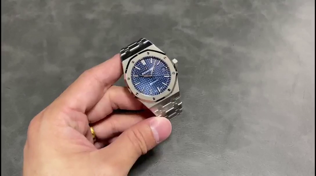 AP Royal Oak 37 Blue Dial 15450ST.OO.1256ST.03 Automatic 1:1 Clone Watch - QualitySwissReplica