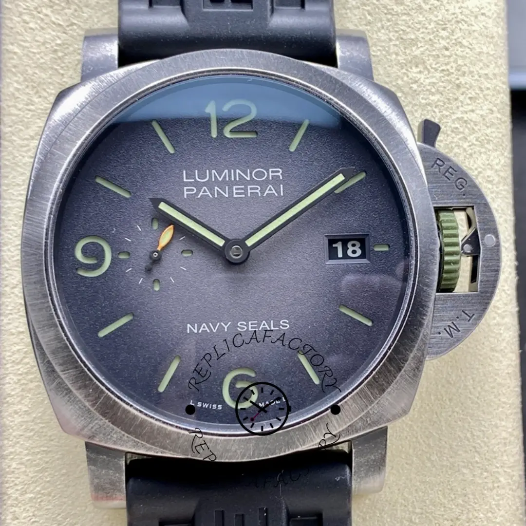 Panerai PAM01412 Luminor 1950 Navy Seals Replica Automatic 44mm Steel - QualitySwissReplica