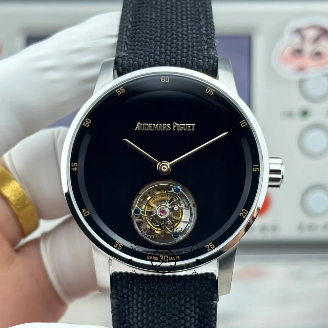 AP Code 11.59 41mm Black Dial 26396NB.OO.D002KB.01 1:1 Clone - QualitySwissReplica