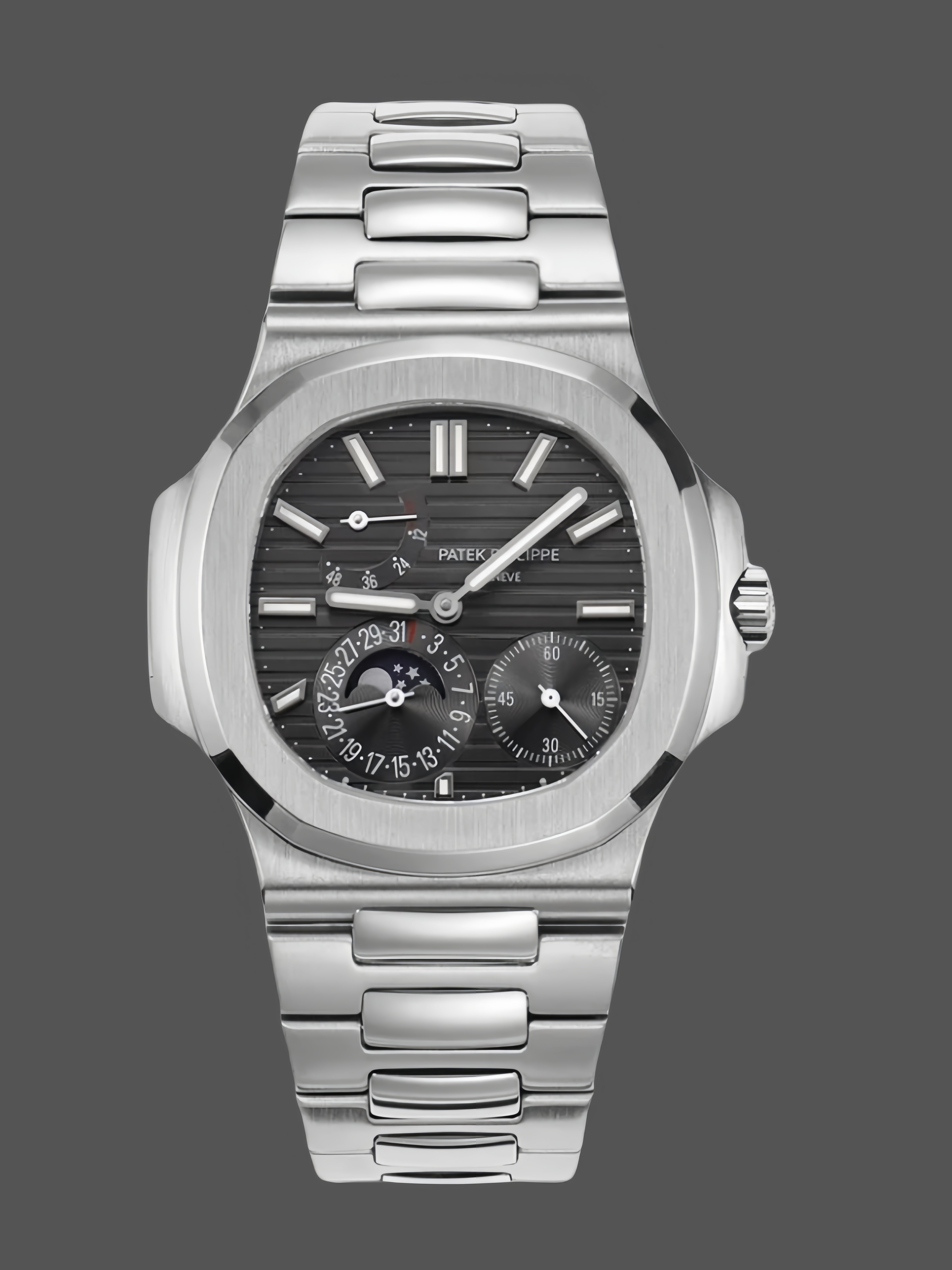 Patek Philippe Nautilus Moon Phase Stainless Steel  5712 1A 001 40mm - QualitySwissReplica