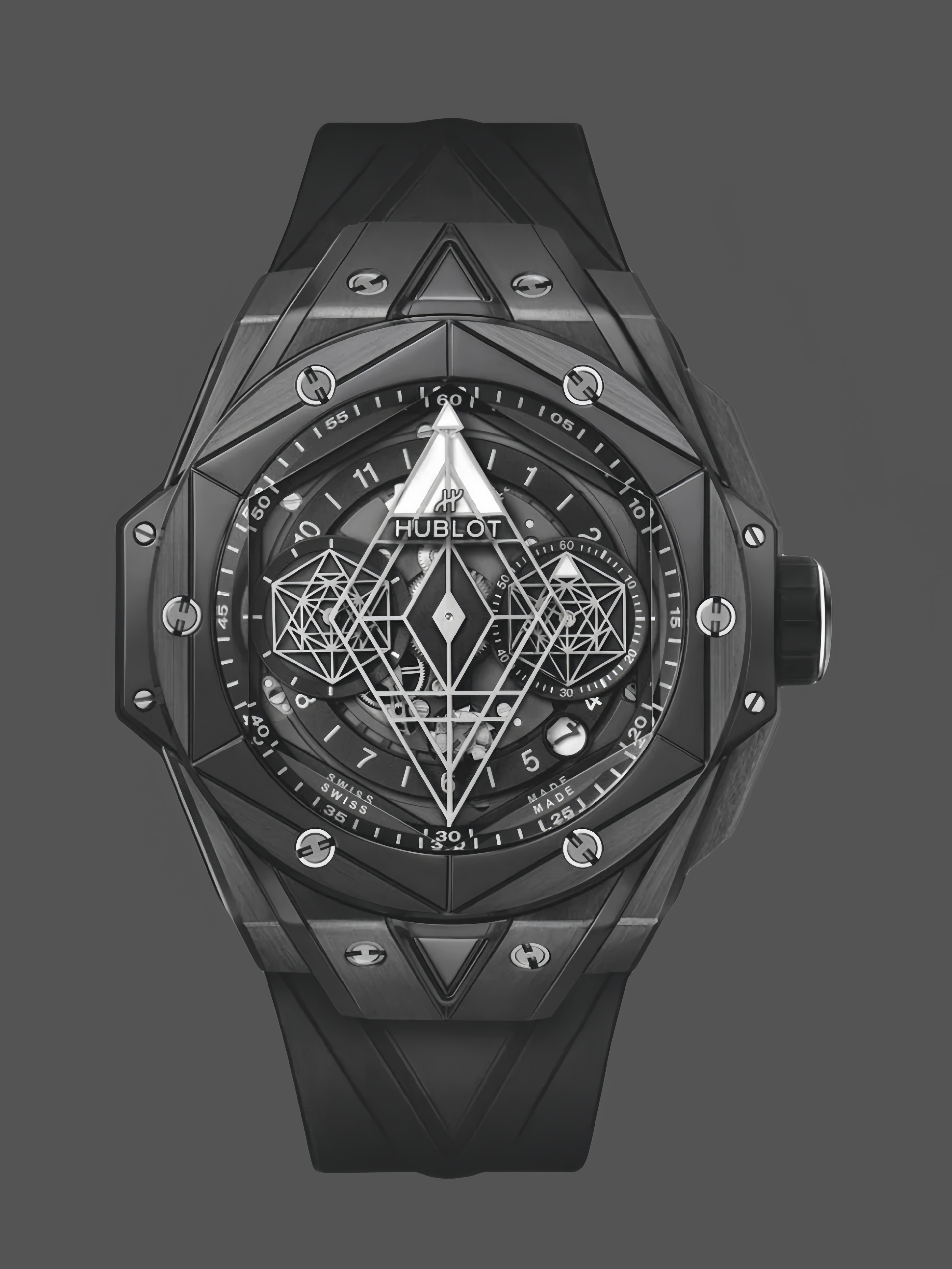 418.CX.1107.RX.MXM22 Hublot Big Bang Sang Bleu II Black Magic - QualitySwissReplica