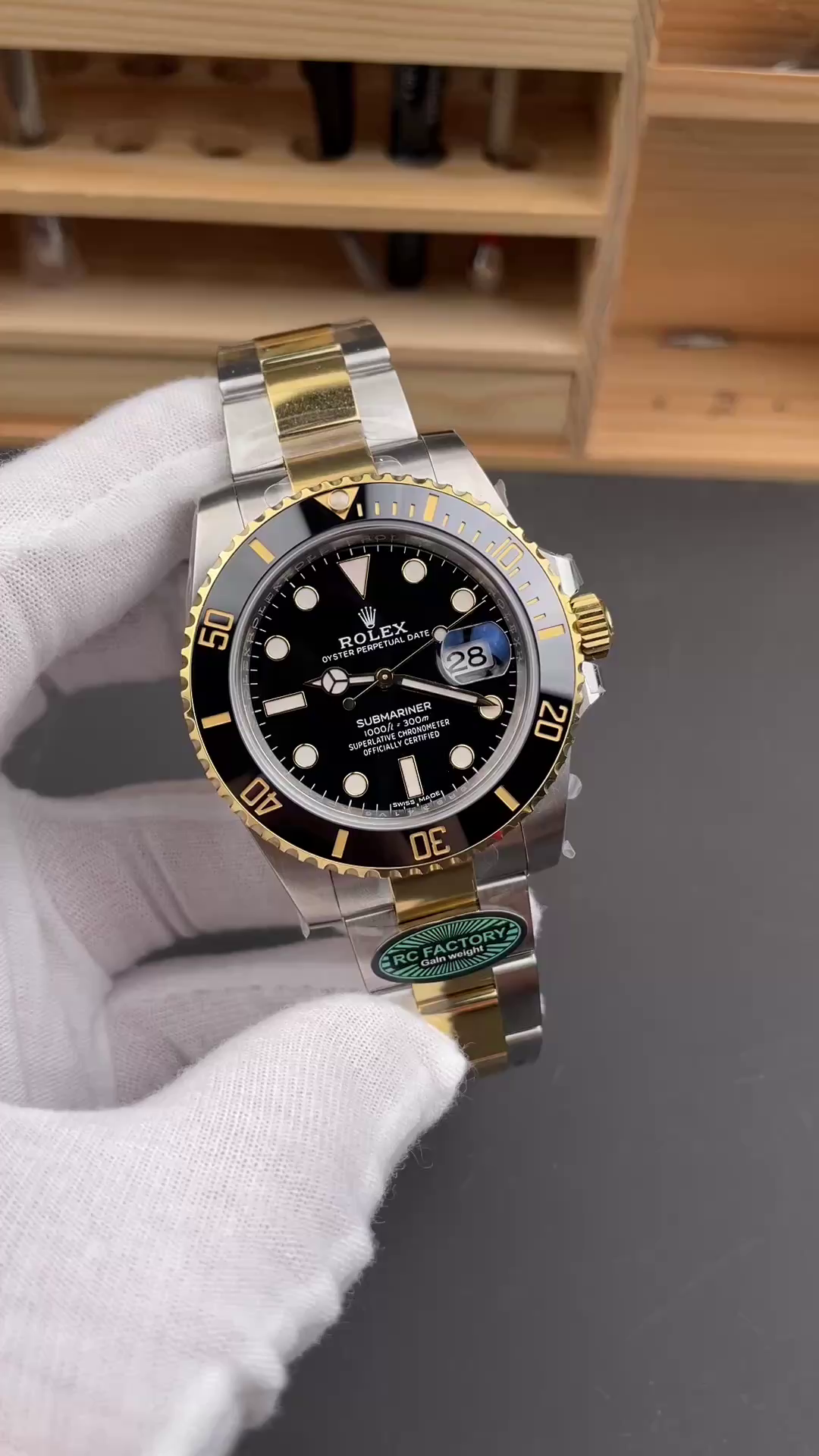 Rolex Submariner 126613LN 0002 Black Dial Black Bezel 41mm Mens Replica Watch - QualitySwissReplica
