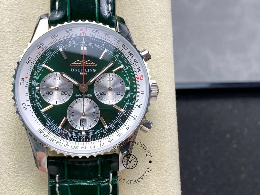 Breitling Navitimer B01 Chronograph AB01384C1L1P1 43mm Replica - QualitySwissReplica