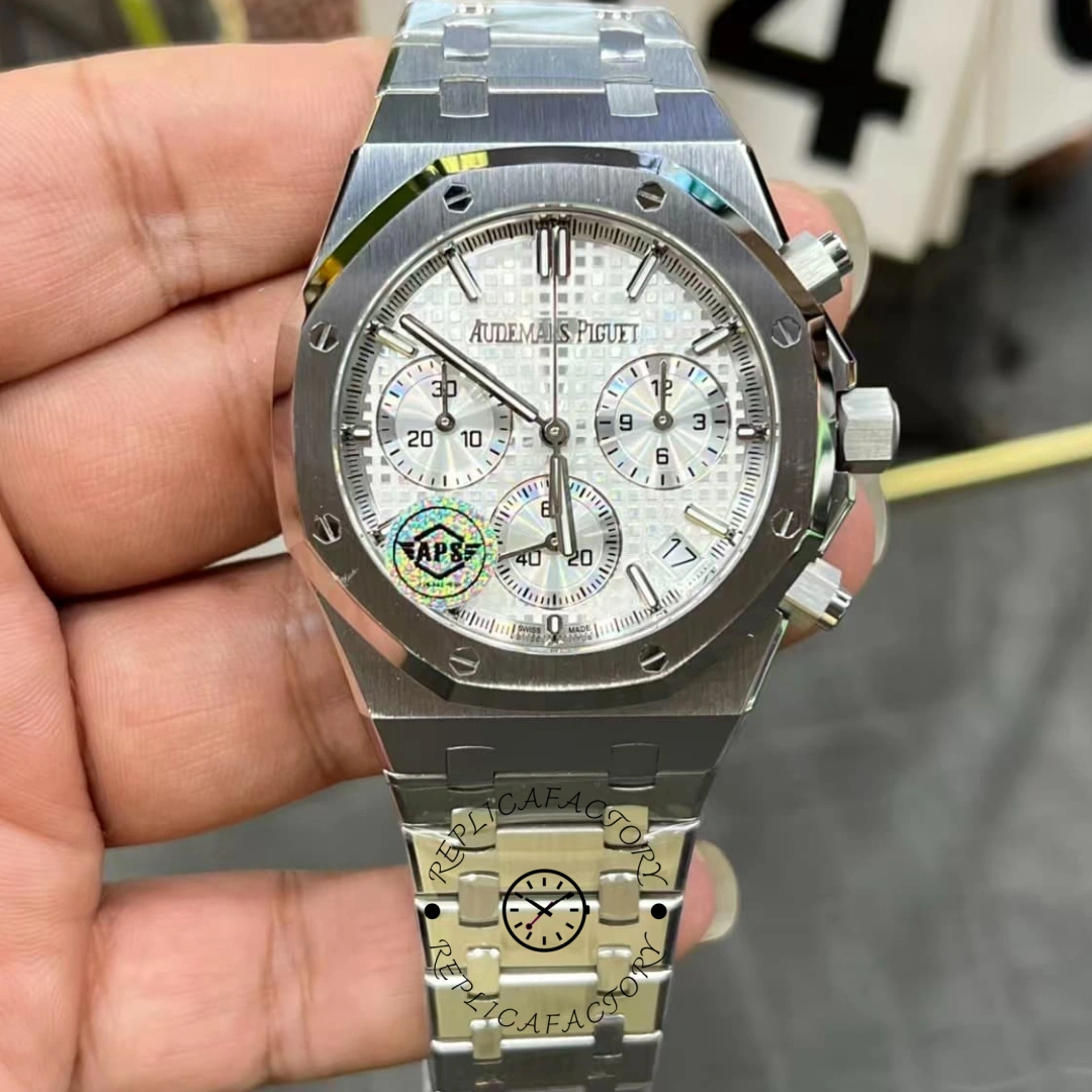 AP Royal Oak Chronograph 41 50th Anniversary 26240ST.OO.1320ST.03 Replica - QualitySwissReplica
