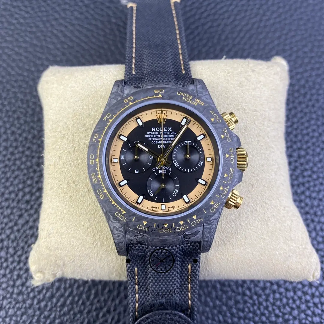 Rolex Cosmograph Daytona DiW Essence Carbon Fiber Luminous Limited Edition - QualitySwissReplica
