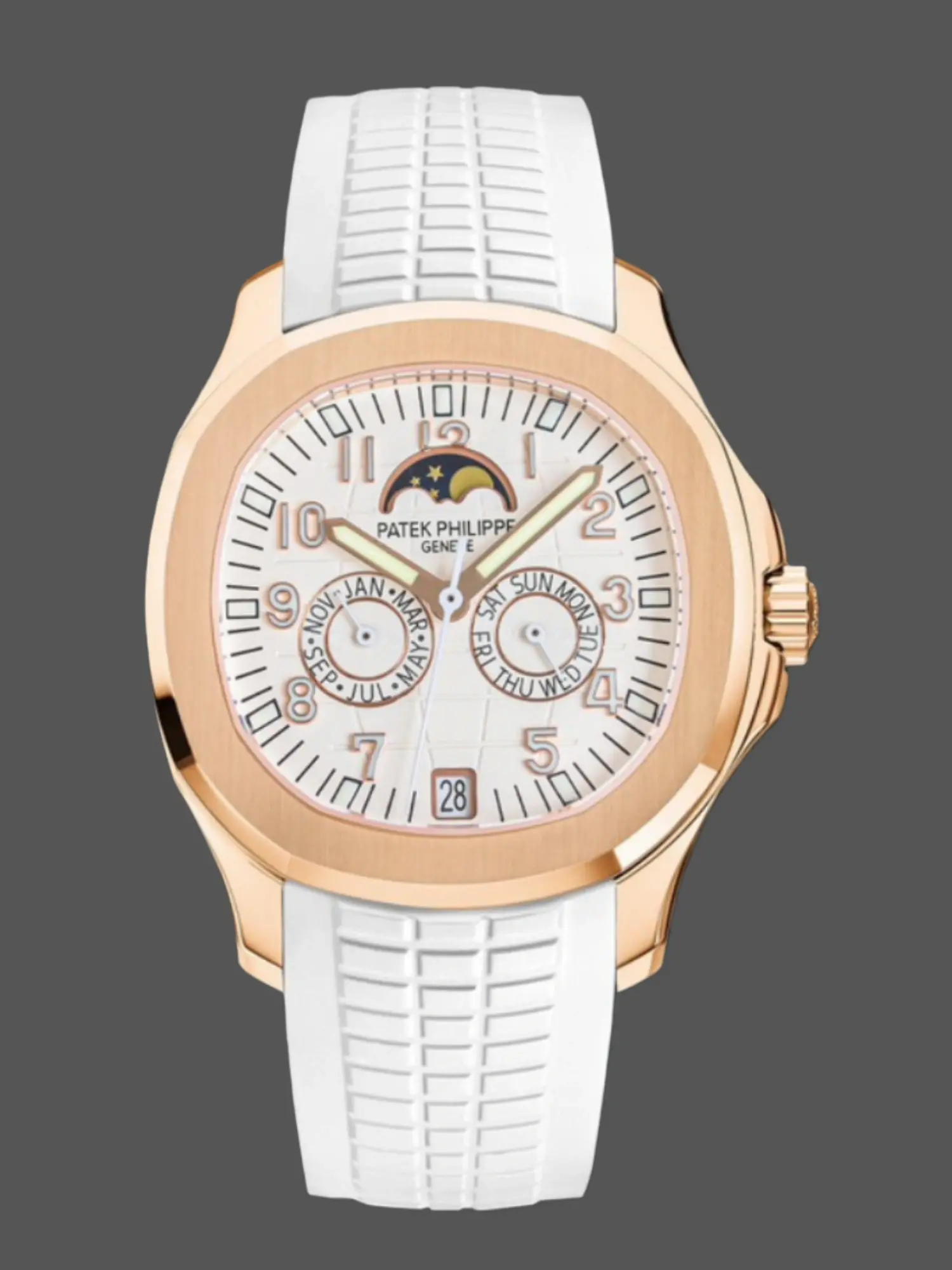 Replica Patek Philippe Aquanaut 5261R Annual Calendar Watch - QualitySwissReplica