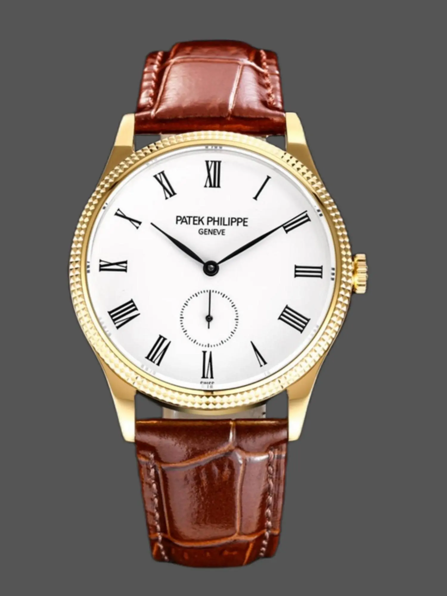 Replica Patek Philippe Calatrava 5119G 001 39MM Yellow Gold Watch - QualitySwissReplica