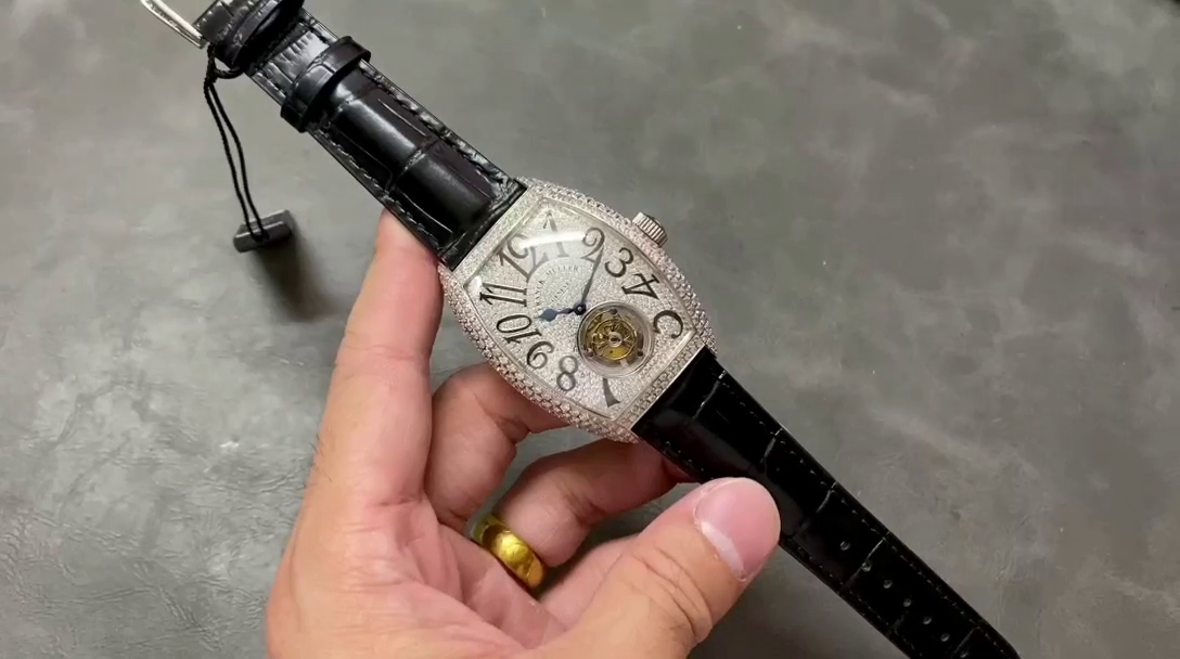 Franck Muller Diamond Tourbillon 8880 T CH D CD WGWB Replica - QualitySwissReplica