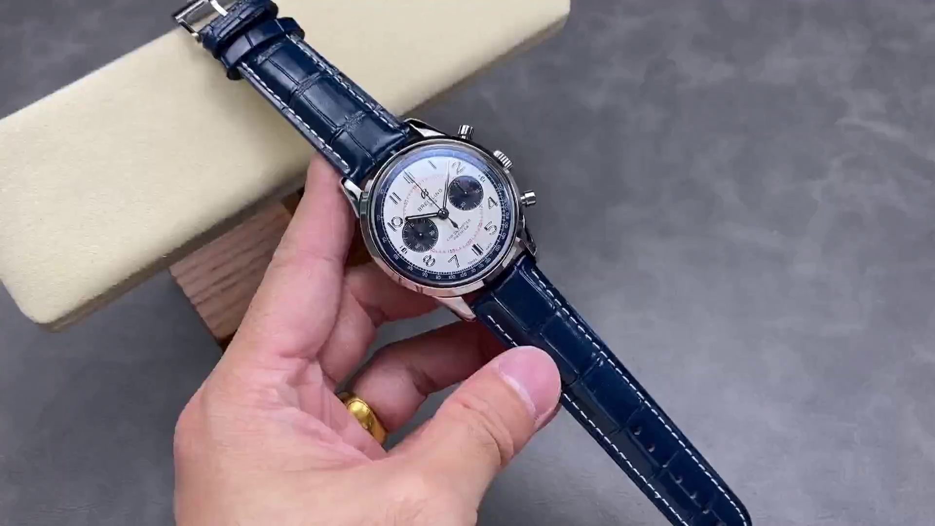 Breitling Premier B01 Chronograph 42 AB0118A71G1P2 Replica - QualitySwissReplica
