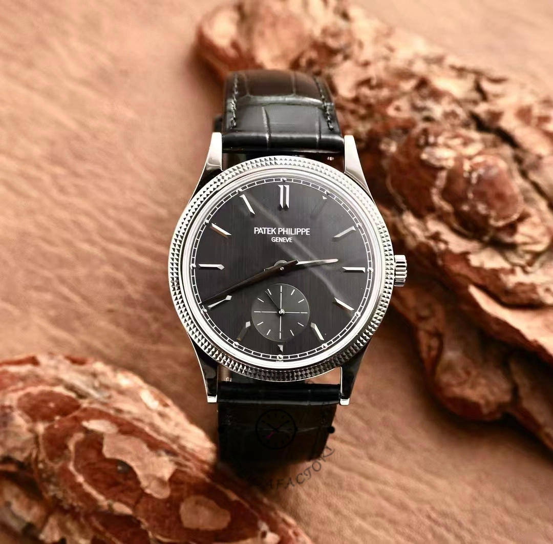 Patek Philippe Calatrava White Gold 6119G 001 Replica Watch - QualitySwissReplica