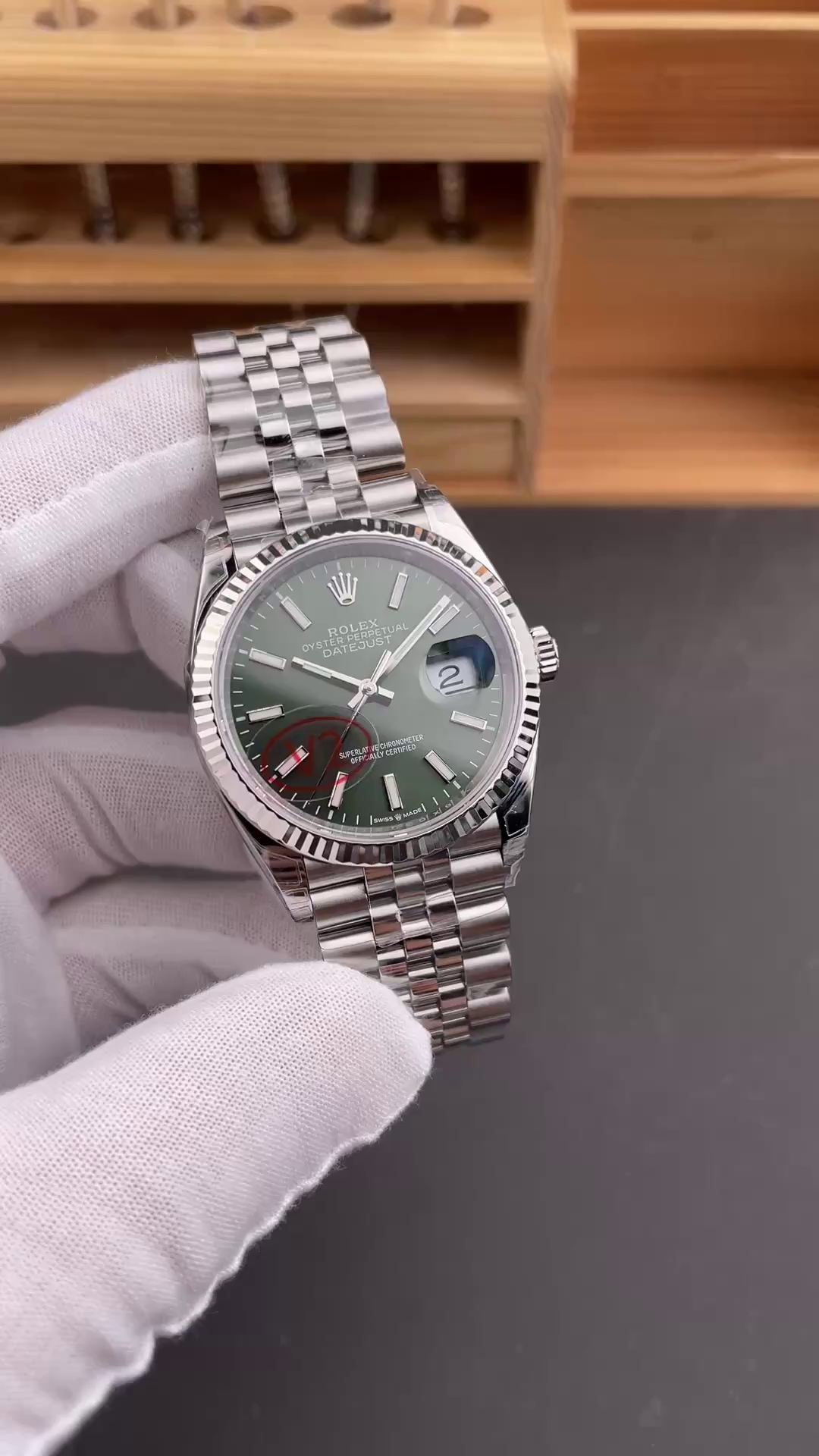 Rolex Datejust 126234 Stainless Steel Mint Green Dial 36MM Unisex Replica Watch - QualitySwissReplica