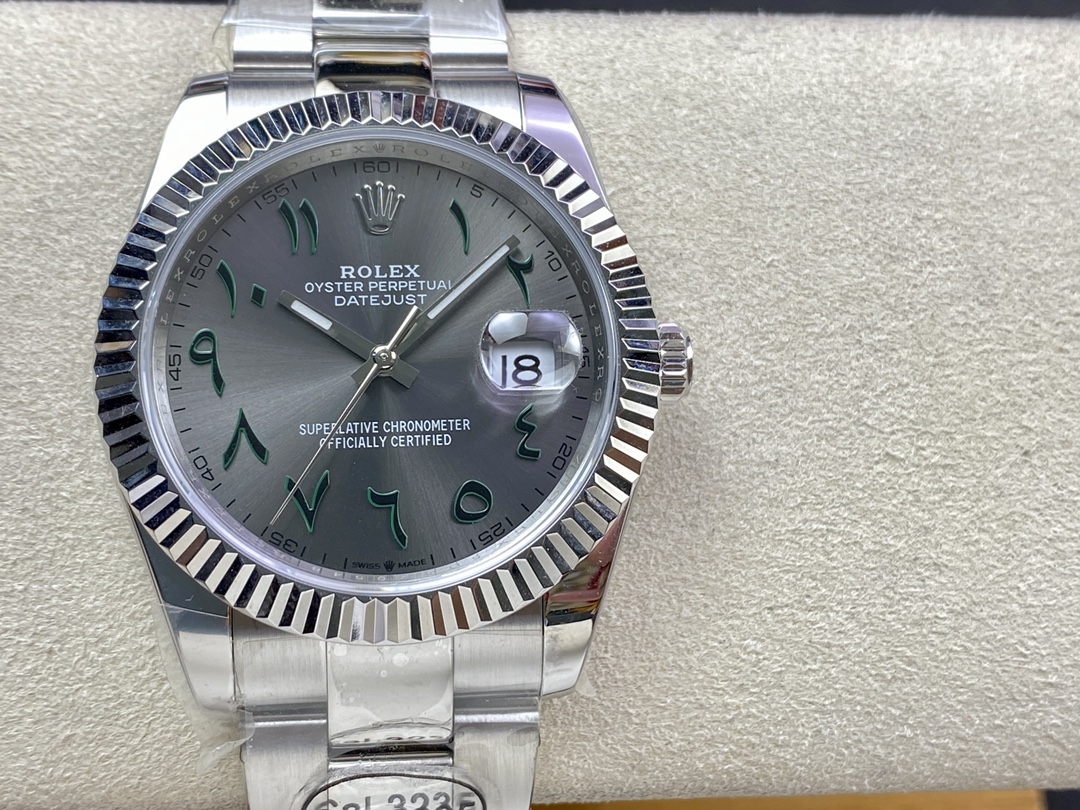 Rolex Datejust 36 DIW Wimbledon Dial Midsize M126234 Unisex Watch - QualitySwissReplica