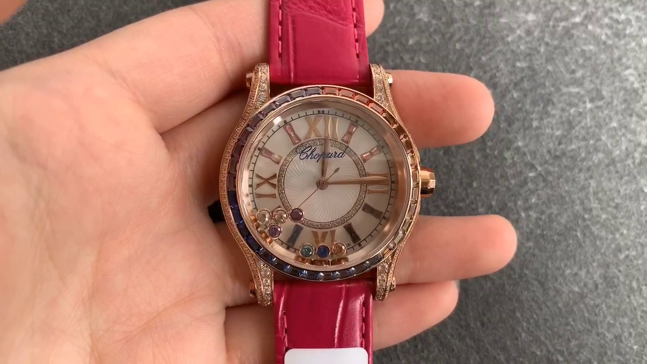 Chopard Happy Sport 18K Rose Gold 274891-5025 - QualitySwissReplica