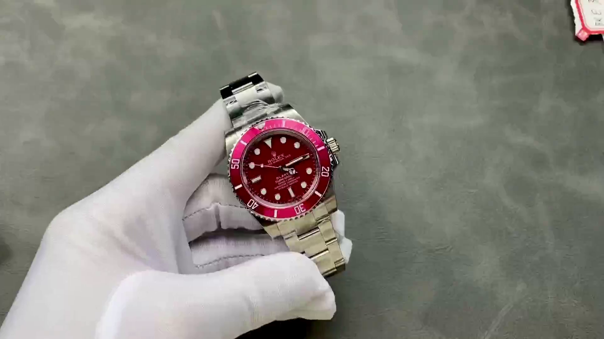 Rolex Blaken Submariner Truckee Red Limited Edition 40MM Mens Replica Watch - QualitySwissReplica