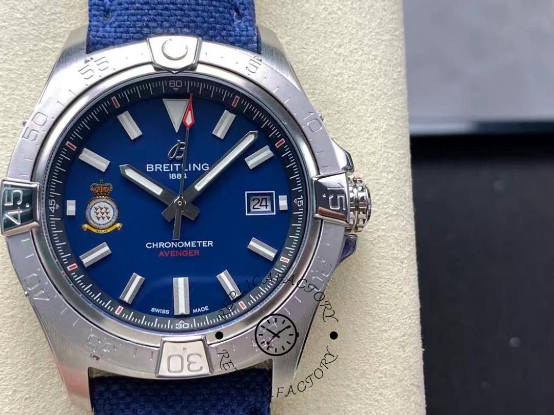 Breitling Avenger Automatic 42mm A173281A1C1X1 Blue Dial Replica - QualitySwissReplica