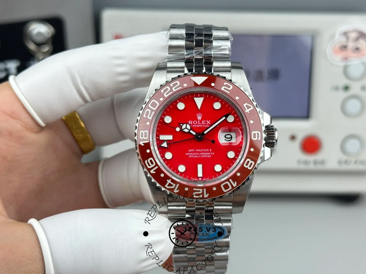 Replica Rolex GMT-Master II 126710 Red Edition Watch - QualitySwissReplica