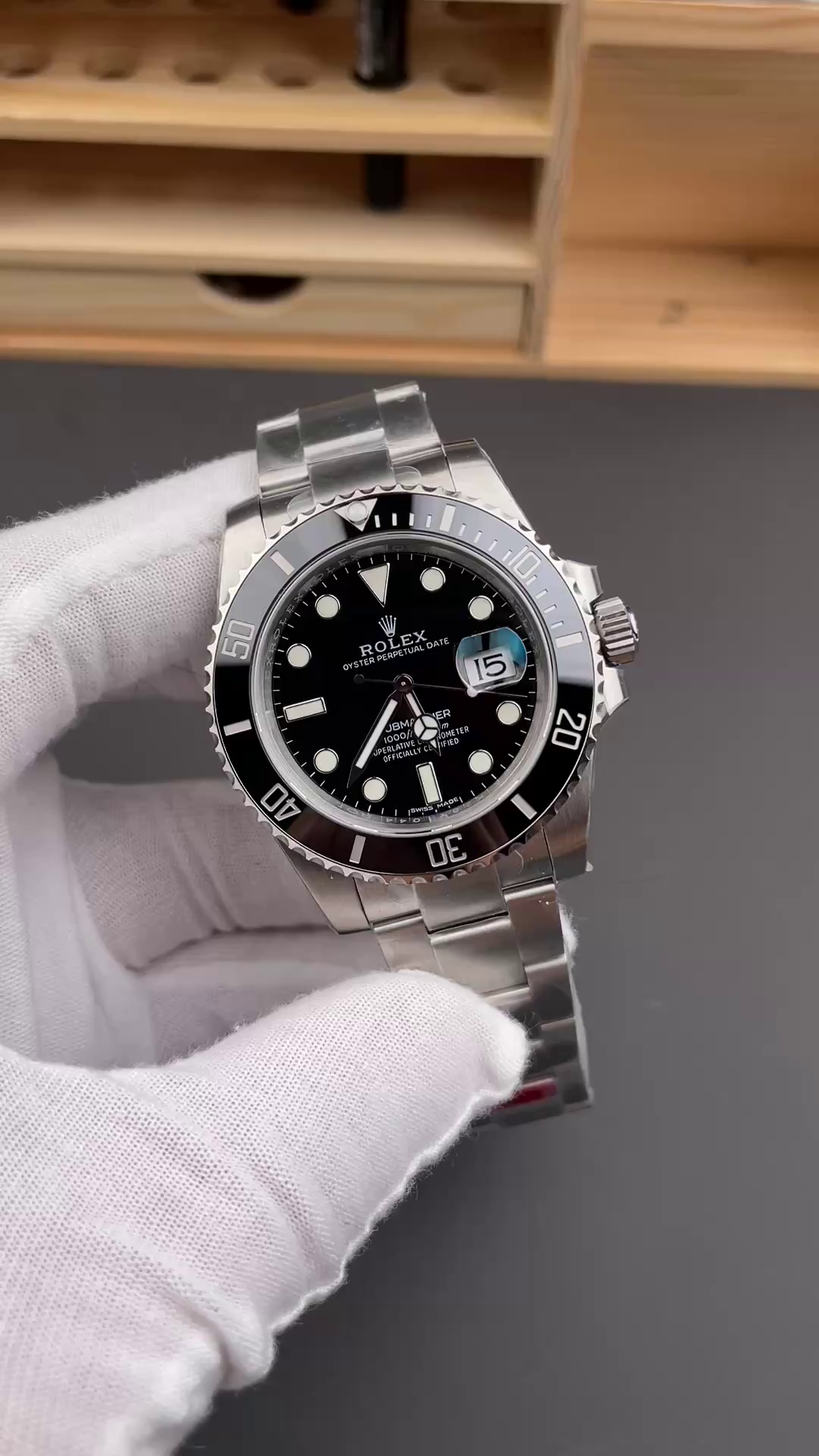 Rolex Submariner 126610LN 0001 Stainless steel Black Dial 41mm Mens Replica Watch - QualitySwissReplica