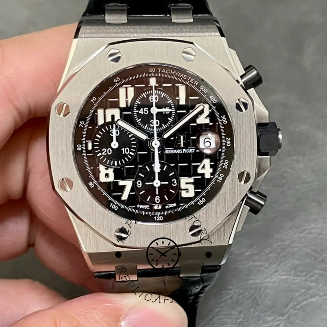 AP 26170ST.OO.D101CR.03 Royal Oak Offshore Chronograph 42MM Replica Black Dial - QualitySwissReplica
