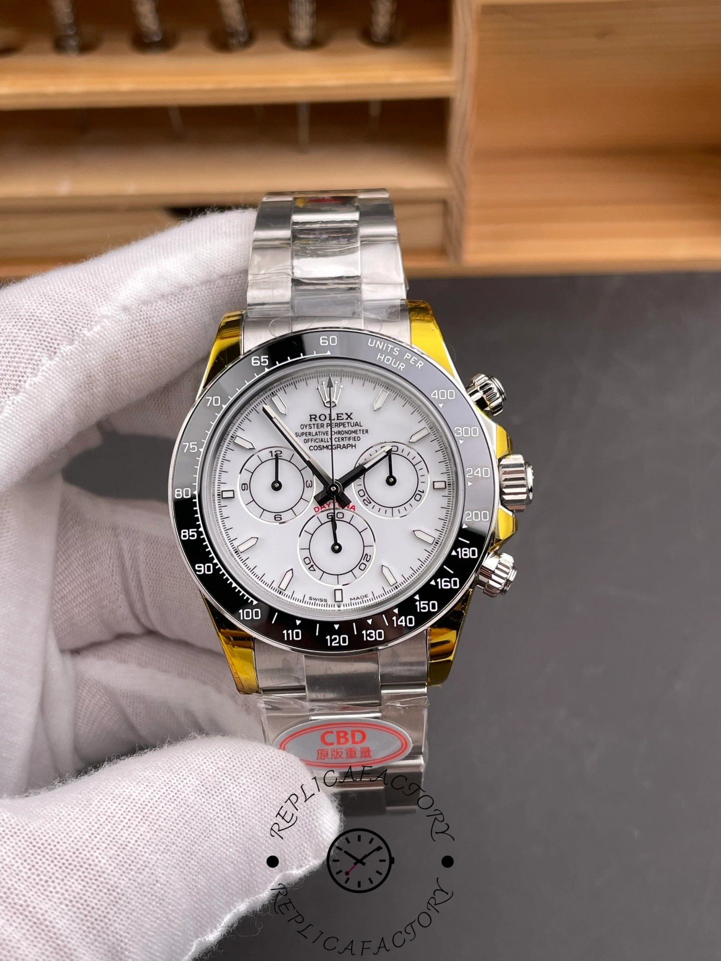 1:1 Rolex Daytona 126502 Platinum Rolesium White Grand Feu Enamel Dial 2026 - QualitySwissReplica