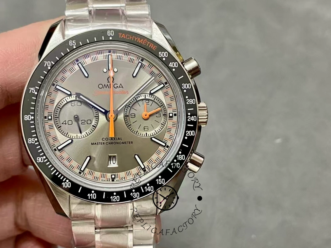 Omega Speedmaster Grey Dial 329.30.44.51.06.001 Replica Racing Chronograph Watch - QualitySwissReplica