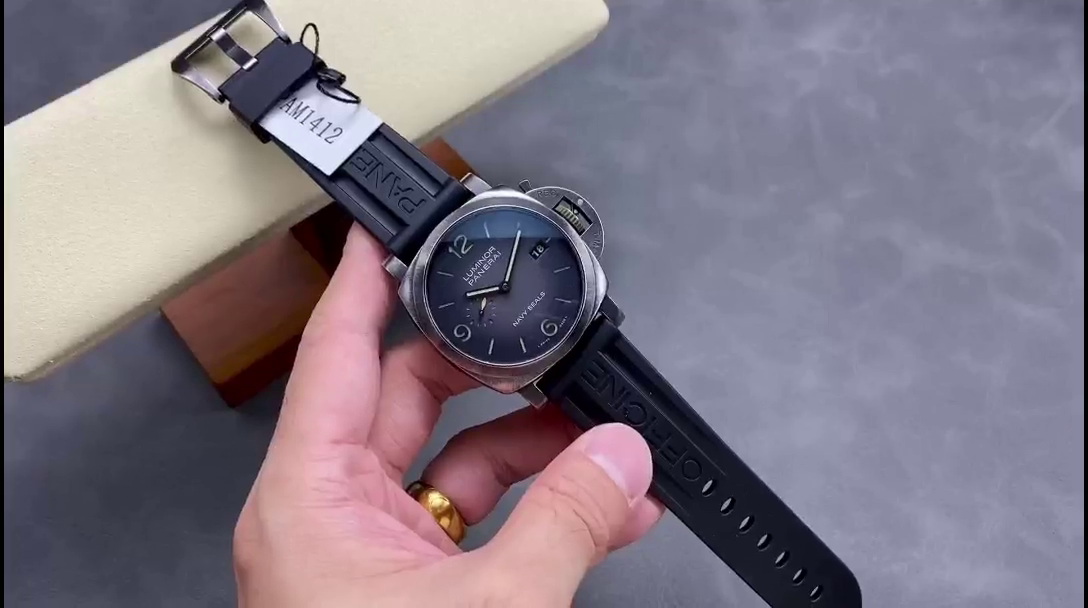 Panerai PAM01412 Luminor 1950 Navy Seals Replica Automatic 44mm Steel - QualitySwissReplica