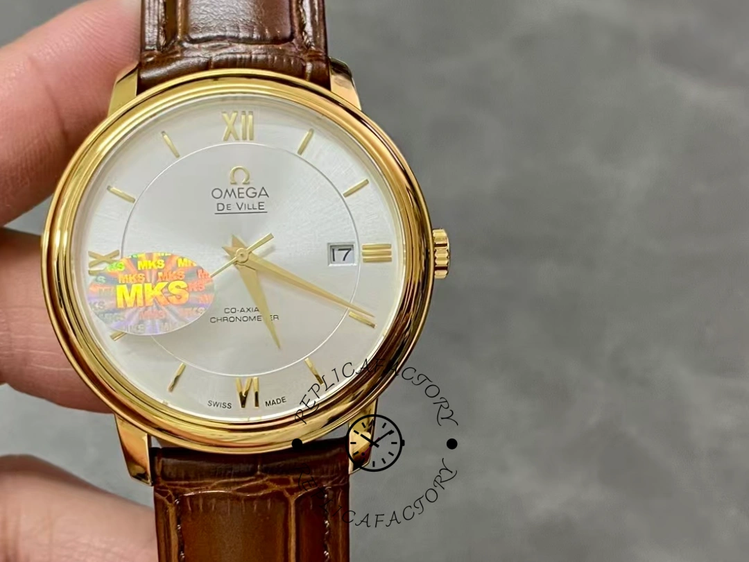 Omega De Ville Prestige Co-Axial 424.53.40.20.02.002 39.5MM Replica - QualitySwissReplica