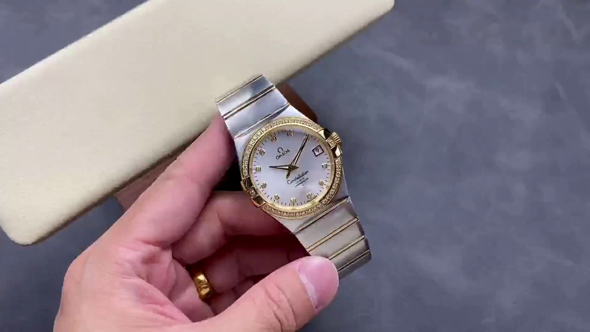 Omega Constellation Replica 38mm 123.25.38.21.52.002 Automatic Chronometer Movement - QualitySwissReplica