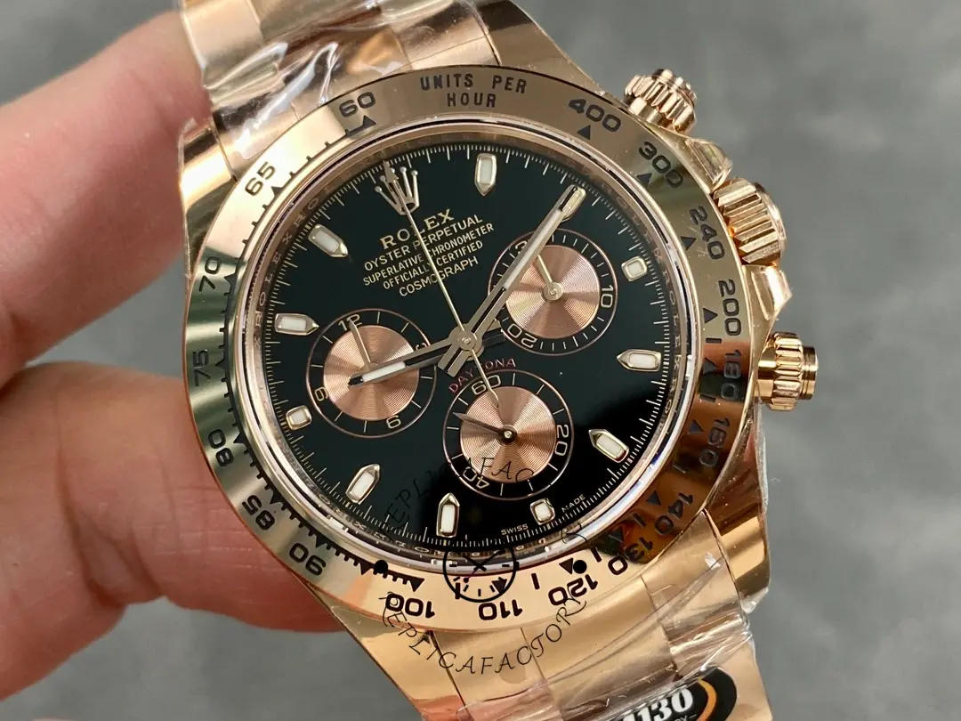 Rolex Daytona 126505 0001 Black Dial Oyster Bracelet - QualitySwissReplica