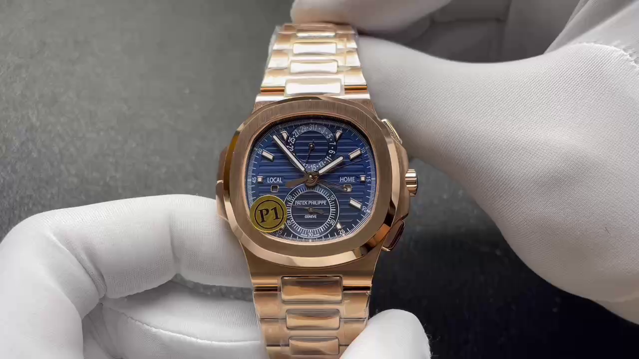 Patek Philippe 5990/1R-001 1:1 Clone Nautilus Blue Dial Watch - QualitySwissReplica