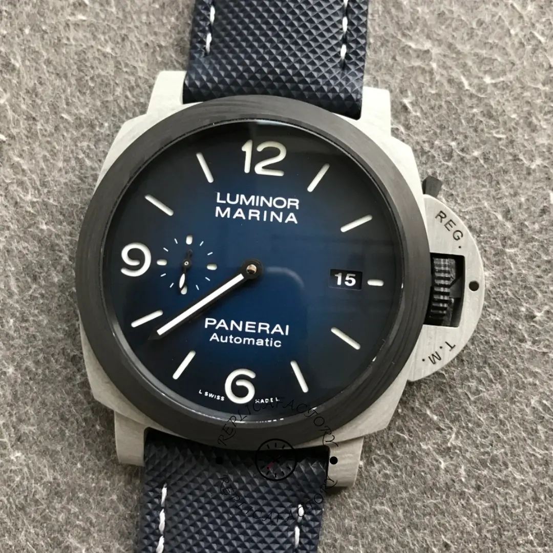 Panerai Luminor Marina Fibratech Volcano PAM01663 1:1 Clone Blue Dial 44mm - QualitySwissReplica