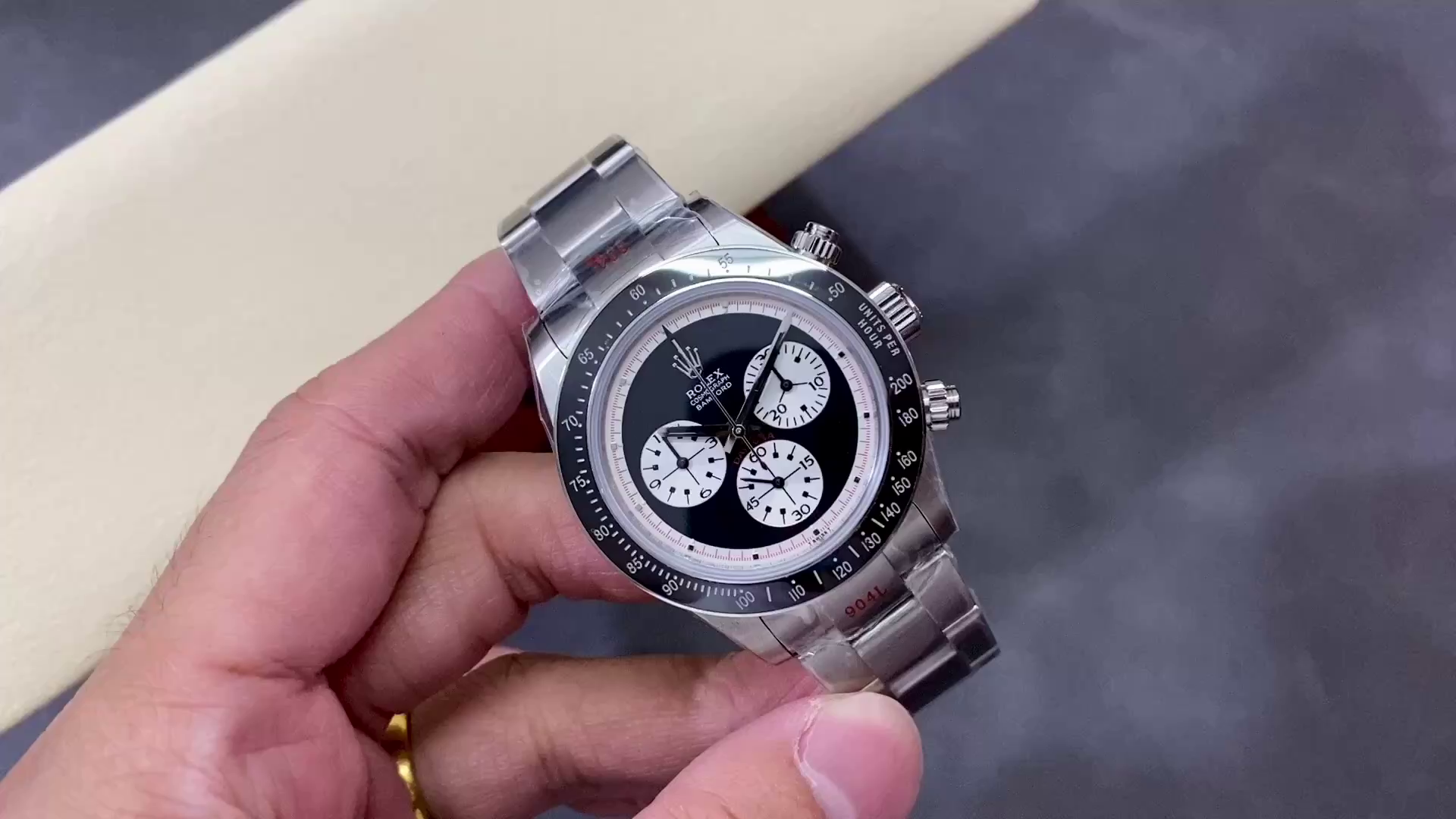 Rolex Cosmograph Daytona 116520 Bamford Heritage Paul Newman Black Dial Steel 40mm Men's Watch - QualitySwissReplica