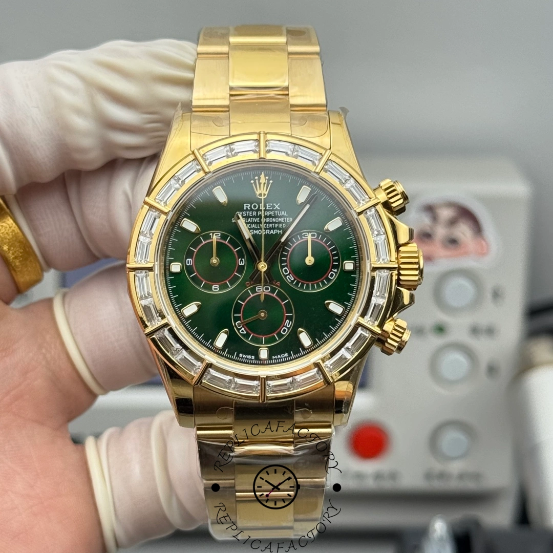 Rolex Daytona 116568BR Green Dial 40mm - QualitySwissReplica