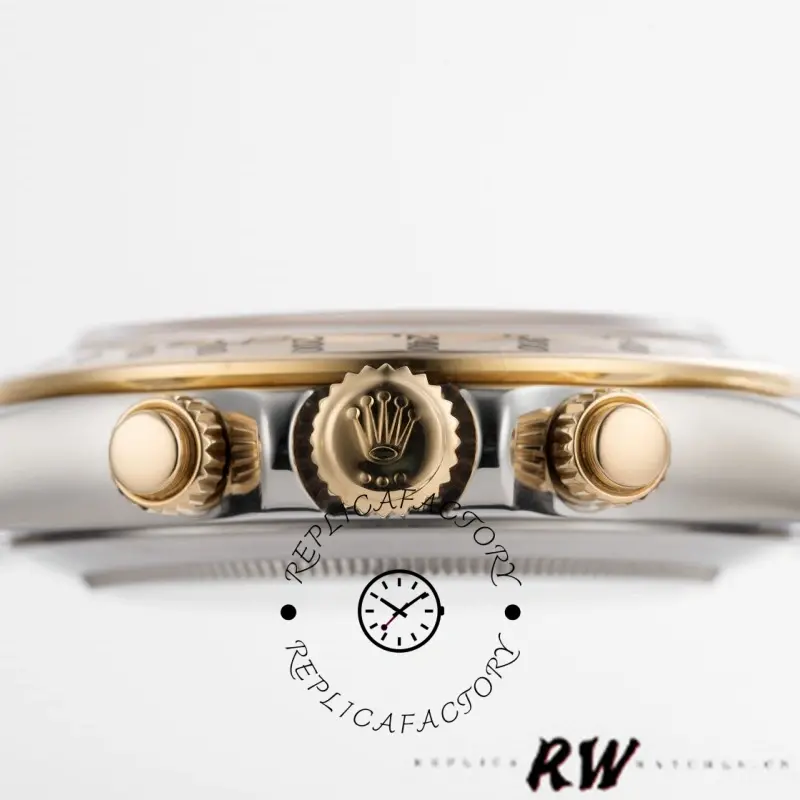 Rolex Daytona 116523 White Diamond Dial 40mm Mens Replica Watch - QualitySwissReplica